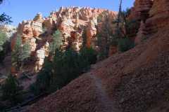 Hiking Pink Cliffs trail