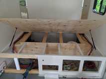 Queen Bed Frame and Storage