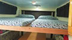 Bunks from kitchen