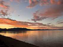 Sunset over Lake Tahoe