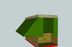 Pop-up Tent Top Design 1 (Tent Complete with full extension RLS)