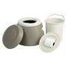 Coleman no flush hassock toilet