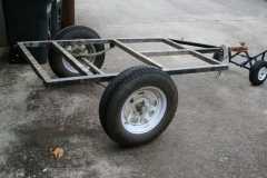 Deck off atv trailer