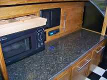 Galley surface (microwave just replaced)