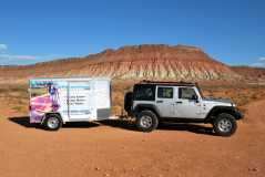 Jeep and curbside photo