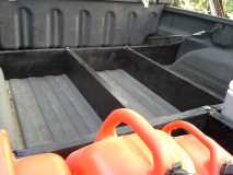 compartmentalized truck bed