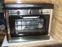 Stainless oven and stove