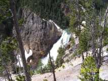 Yellowstone falls, Yellowstone Wy.
