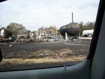 neighboring propane place exploded