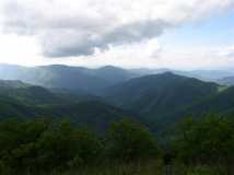 Shining Rock Wilderness from Sam Knob