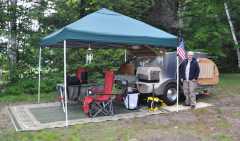 Sue at Tearup the ADK 2009