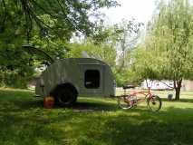 Camper and 68 schwinn stingray