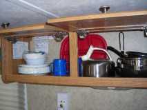 OVERHEAD CABINET/SINK AREA