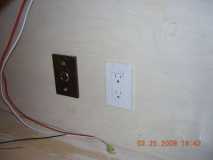 Plugs in Galley ( Bulkhead Wall )