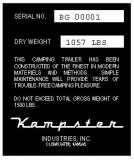 data plate draft