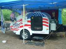 Fort Custer 18 July 2009 - Karl's Little Guy 6-Wide with Spirit of America Graphics