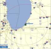 Garmin Map for Warren Dunes -  75 mile radius