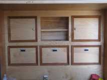 bulkhead cabinets finished