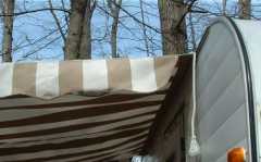 Vintage Trailer Awning by Kristi