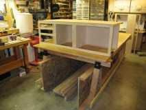 Lower galley cabinet is done