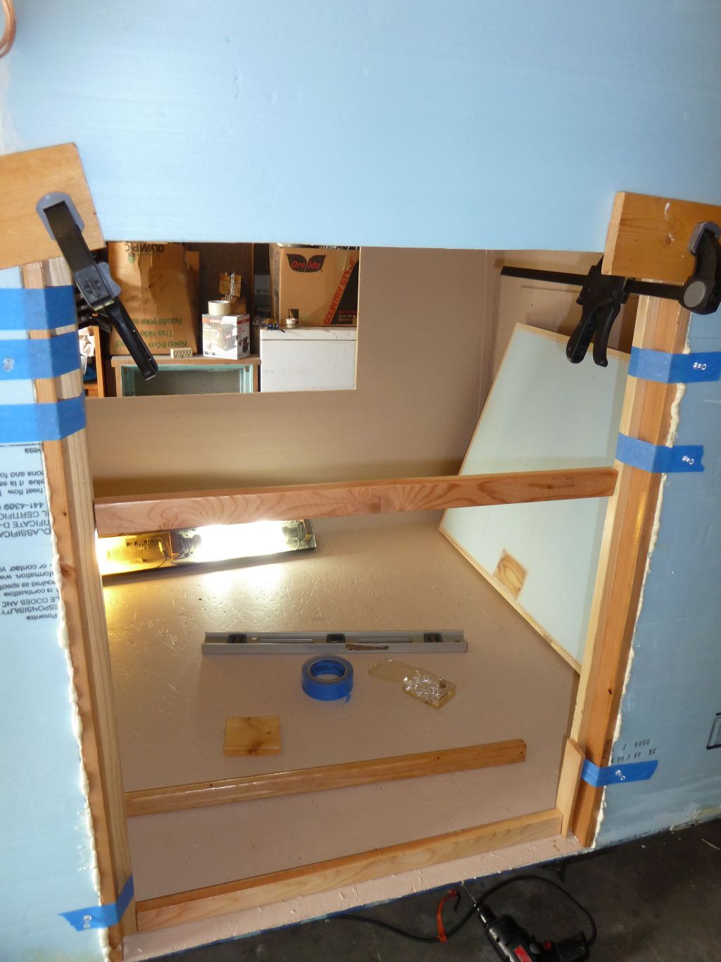 Door frame outside glue-up w Great Stuff.jpg