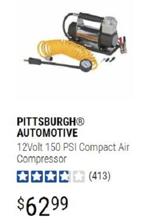 HF air compressor in a carrying case, in my truck box.JPG