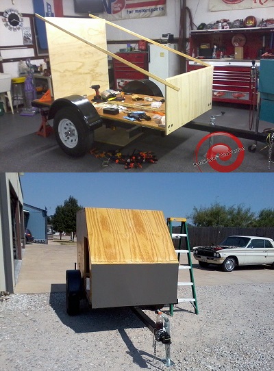 initial build at the race car shop; inside on carpet for framing, outside for paint.jpg