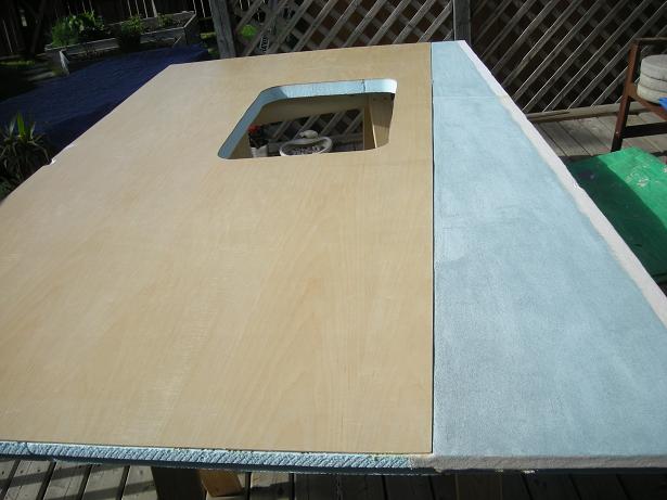 blue paint on wall panel.JPG