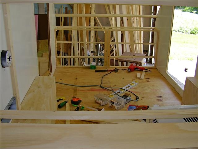 Front Cupboard framing