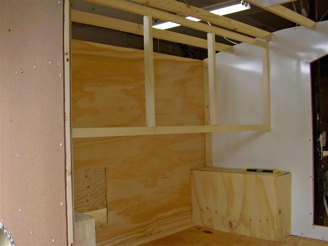 Back Cupboard framing