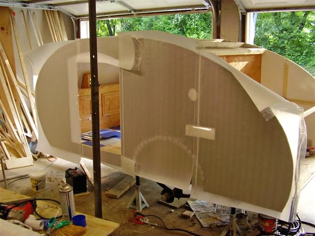 Foam sheething