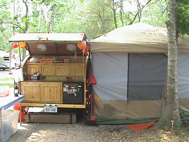 Tear and tent
