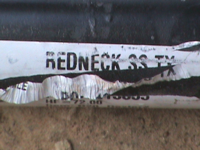 Redneck axle