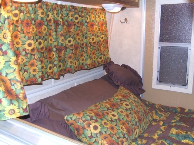 Interior with bed