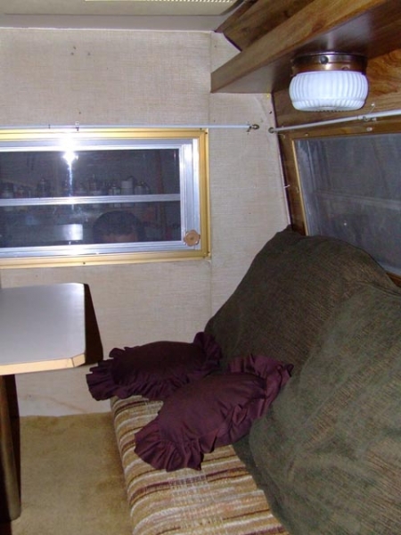 Interior from door to front driver's side corner (with seating area)