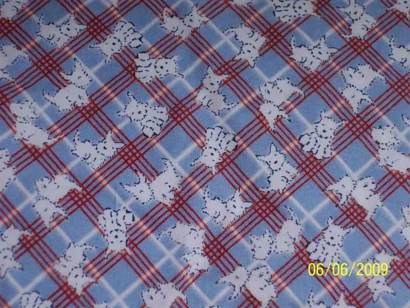 Detail of pillowcase fabric