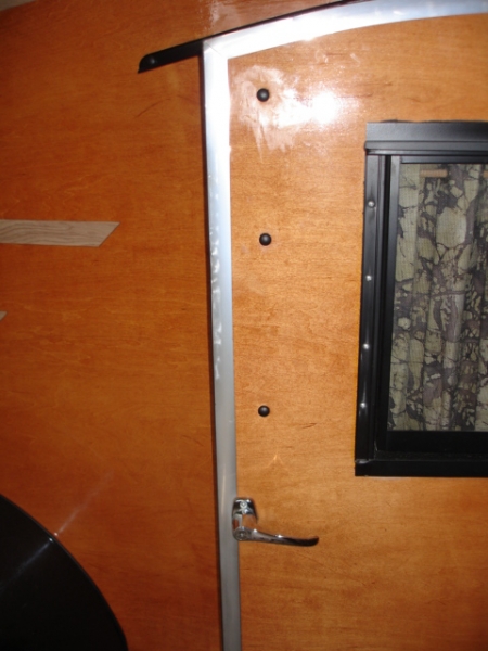 The door was a mess
