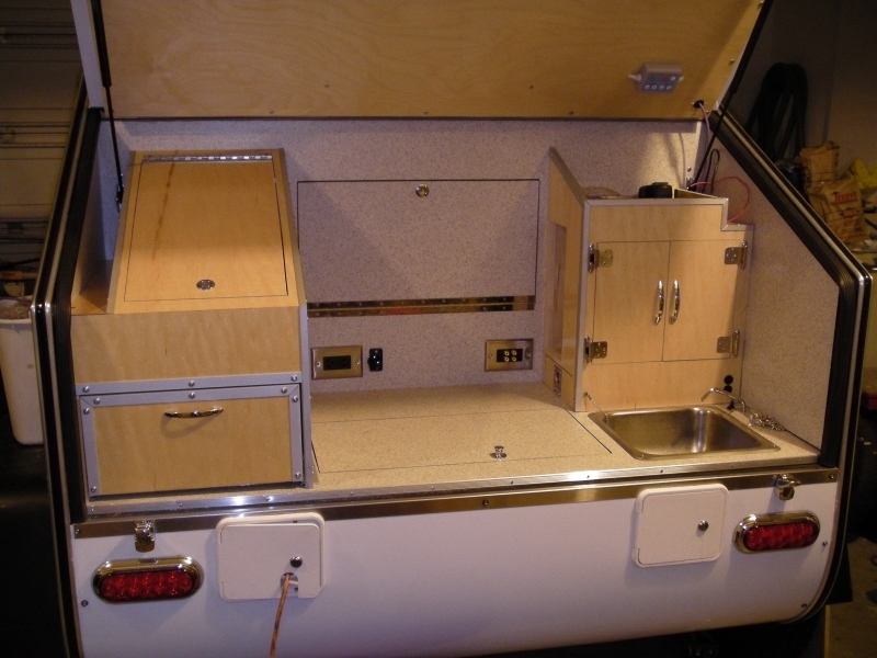 Newly installed Galley Cabinets