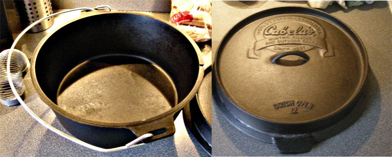 New Cabelas 9-qt 12" dutch oven.