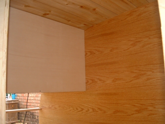 galley wall from cabin