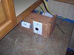 12v&120v going under galley cabinet