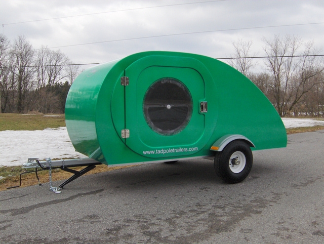 Tadpole Teardrop Trailer for Motorcycles