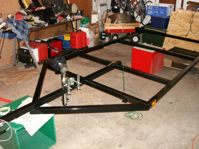 Frame-minus axle and fender