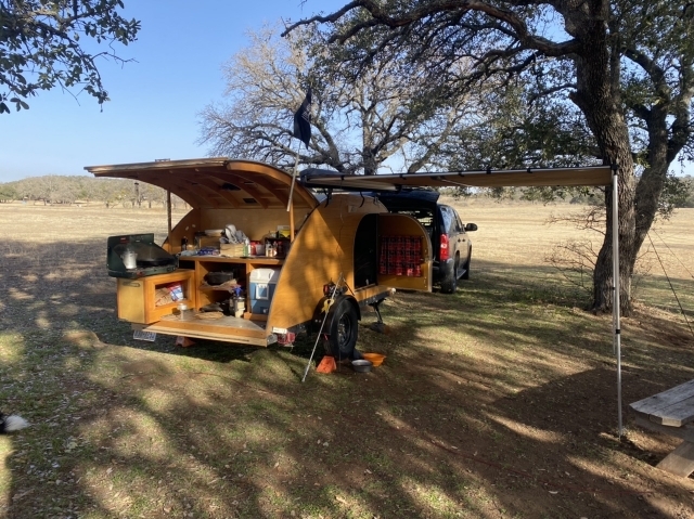 Galley and awning