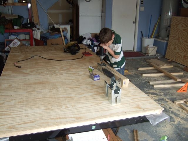 Sawhorse stiff