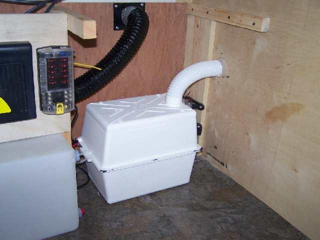 Battery Box and Water Pump