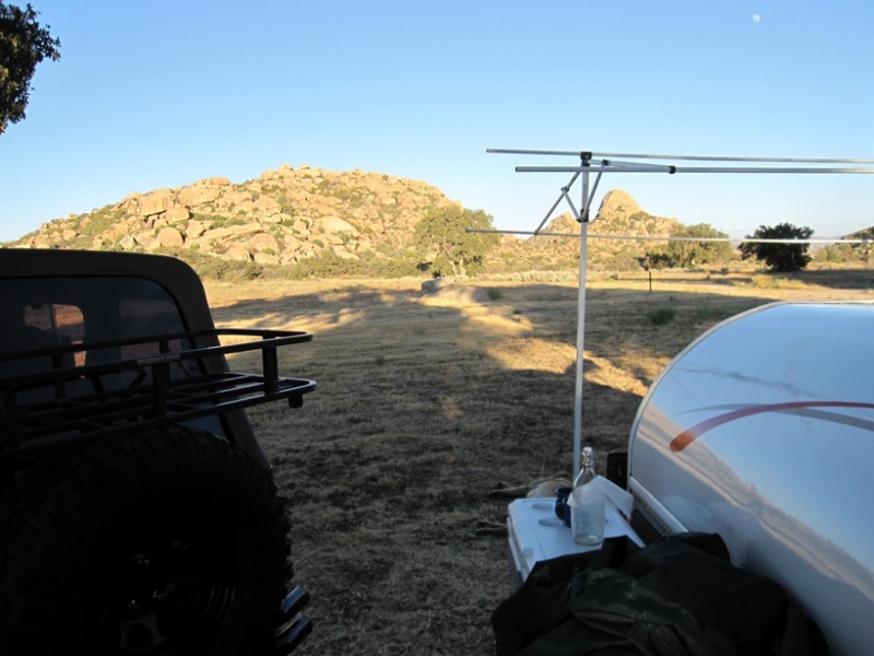 The View Out Poles In Place