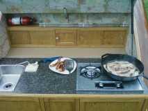 Breakfast in bed!  Woo Hoo!