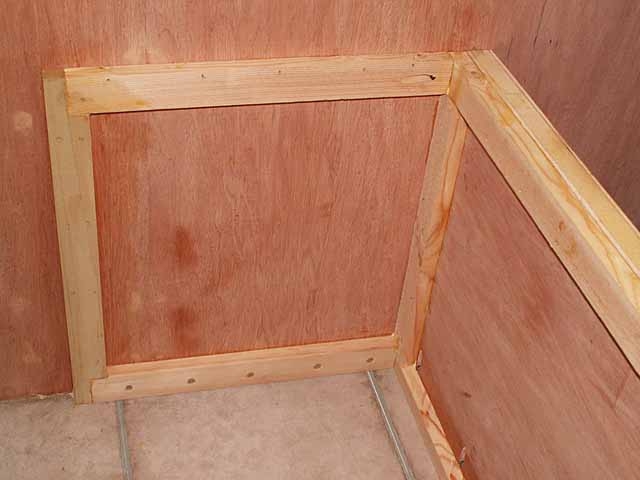 Galley in progress