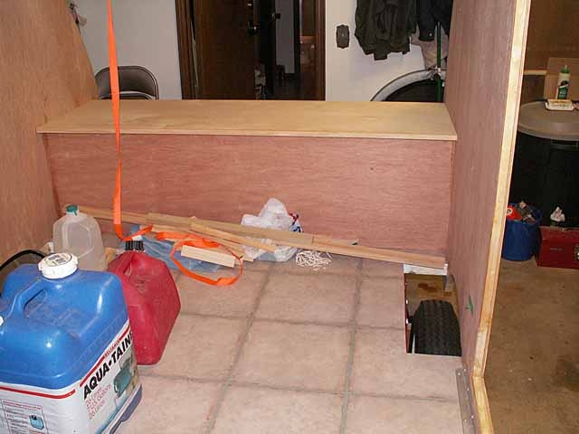 Lower Bulkhead from cabin